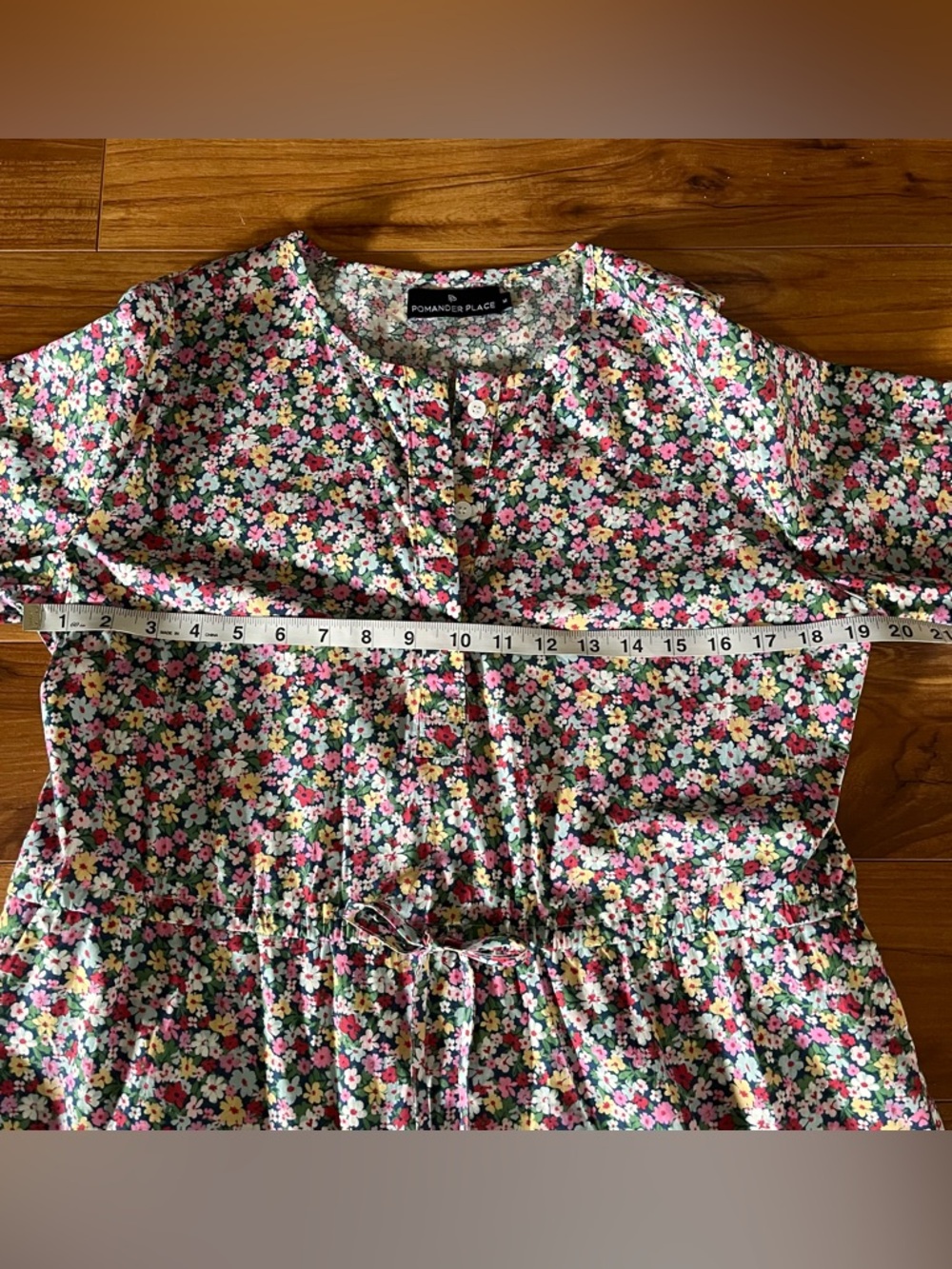 Tuckernuck Lucy Floral Shirt Dress Medium - Picture 7 of 13